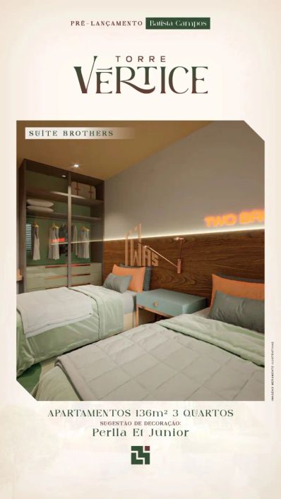 Apartamento de 136m² com 3 suítes e 4 banheiros! Umarizal.