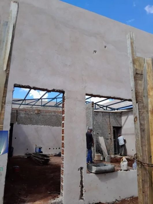 Sala Comercial em Construção para alugar, 38m² - Centro Jardinópolis