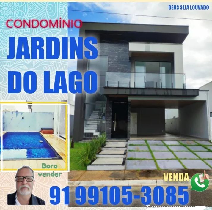 Casa Nova para venda com 3 suítes e piscina em Coqueiro - Belém - PA