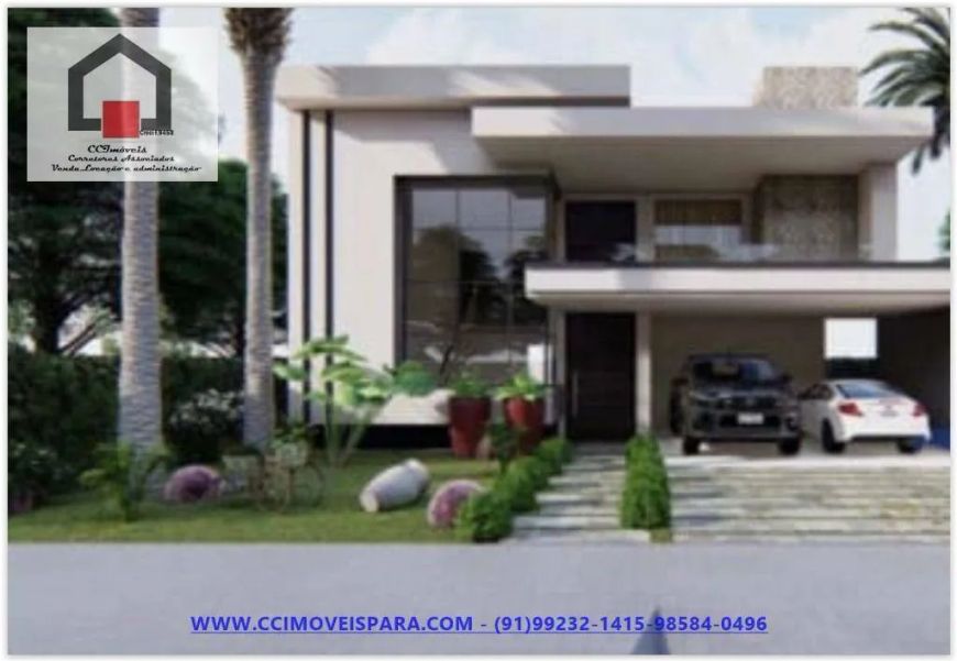 Casa nova no Montenegro Boulevard, 450 m², 4 suítes , 4 vagas, à venda, Parque Verde, Belém-Pará