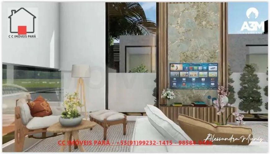 Casa no Montenegro Boulevard, 450 m², 4 suites, 4 Vagas, Parque Verde, Belém-Pará