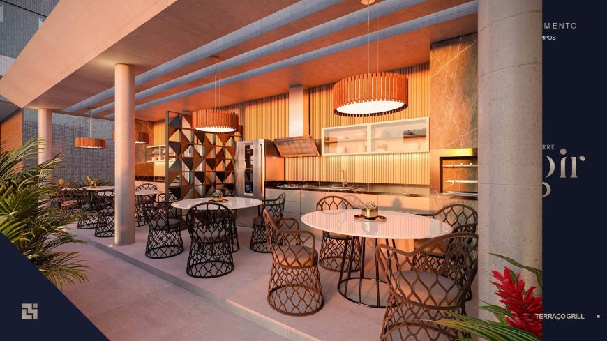 TORRE NOIR – Leal Moreira com 2 Suítes, 2 Vagas e Varanda com Reiki
