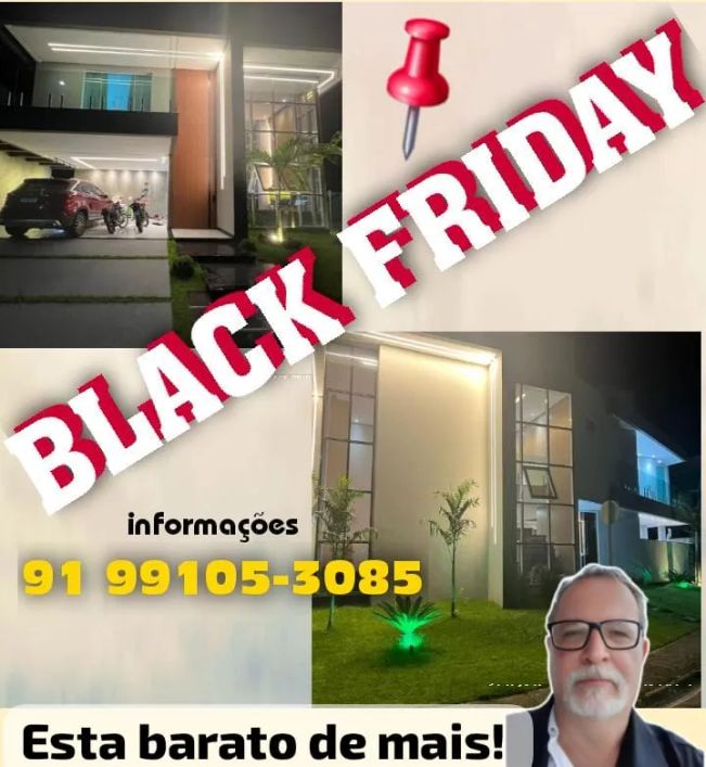 Casa de condomínio para venda tem 340 m² com 4 quartos em Coqueiro - Belém - PA
