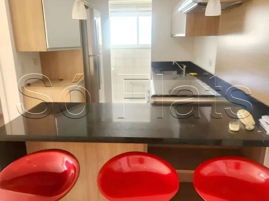 Residencial L'Espace Ajaccio, apto disponível para locação contendo 52m², 1 dormitório e 1 vaga.