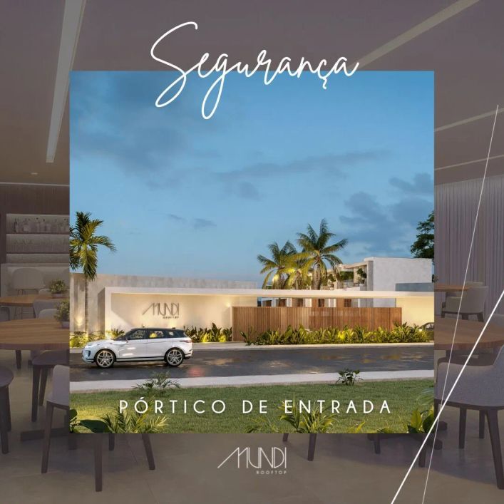 Mundi Rooftop- Condomínio de casas com 3 ou 4 suítes - toda toda estrutura de segurança