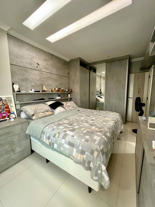 Apartamento de 140m2 - 03 Suítes - 03 Vagas - Nascente - Bairro da Batista Campos