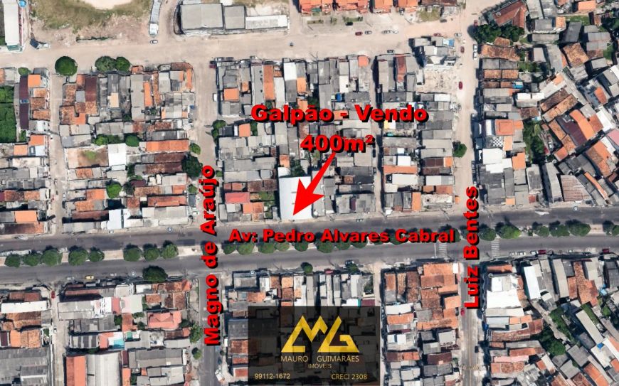 Vendo galpão já alugado para investidores com 400 m² - Belém - PA