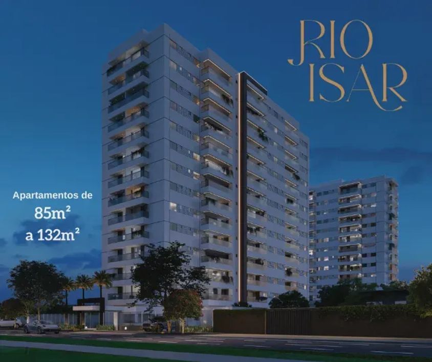 Rio Isar, 85m², 2 quartos sendo 1 suite, 1 vaga, Val-de-Cães