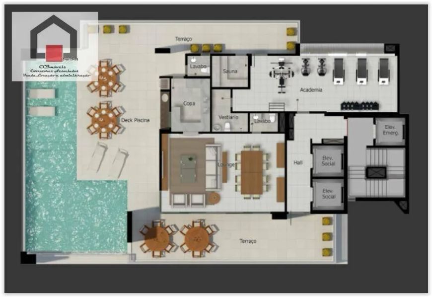Apartamento no CITY BAY - QUADRA ENGENHARIA, 302 m², 4 Suítes, 4 Vagas, para vender, Umarizal, Belém