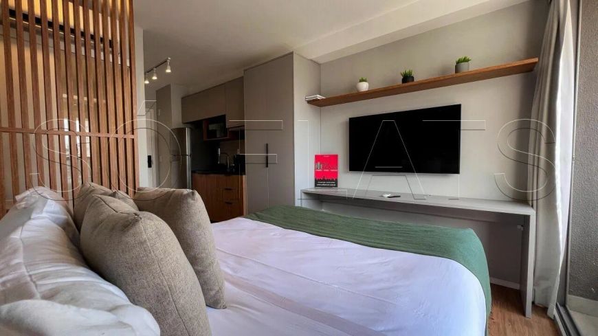 Studio Nine 3134, disponível para locação com 21m² e 1 dormitório.
