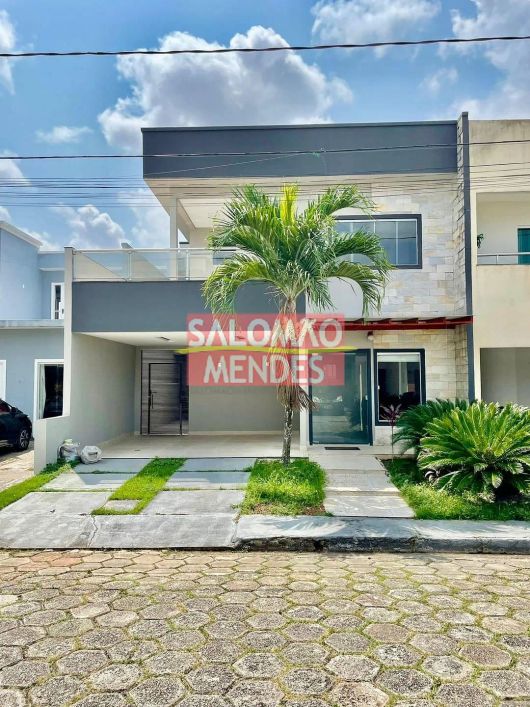 Vendo excelente casa em dois pavimentos, 4 suítes e 2V, Cond. Jardim Espanha.