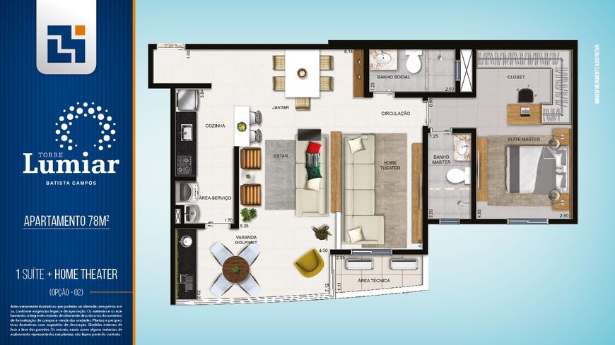 Zini imoveis Apartamento a pronta entrega no valor de R$ 600 mil, com 3 quartos na Batista Campos.