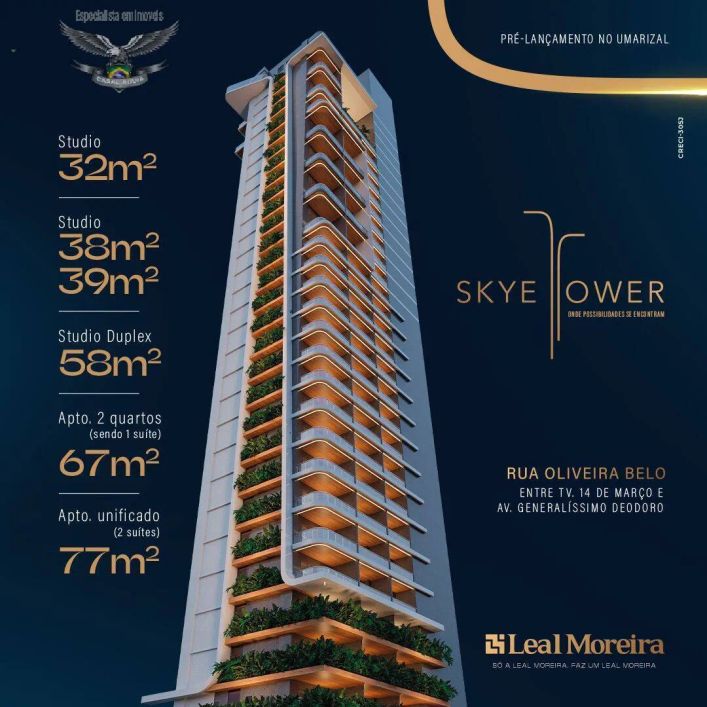 SKYE TOWER - ONDE POSSIBILIDADES SE ENCONTRAM