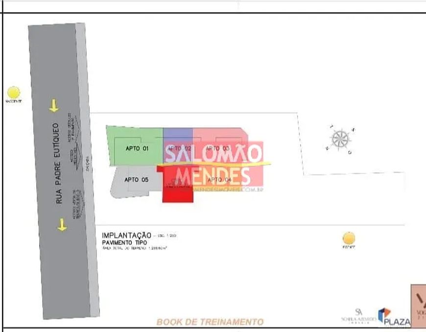 Apartamento 1 quarto, sacada, área de lazer completa - Batista Campos