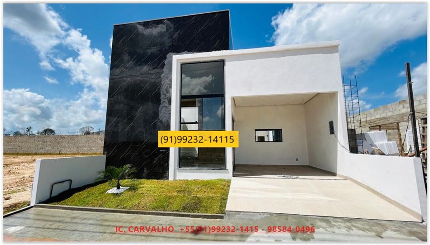 Casa no Bougainville, 130 m², 3/4 S/1 Suíte, 2 Vagas, Parque Verde, Belém-Pará