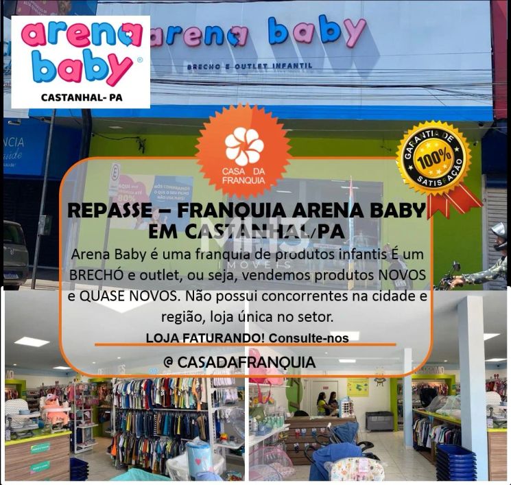 REPASSE RENTÁVEL – ARENA BABY – CASTANHAL/PA