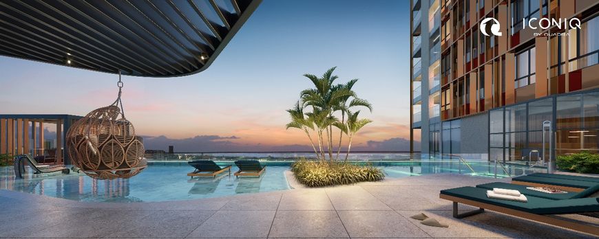 Iconiq By Quadra Apartamento para venda dispões de 193m², 3 suítes, 3 vagas na garagem no Umarizal.
