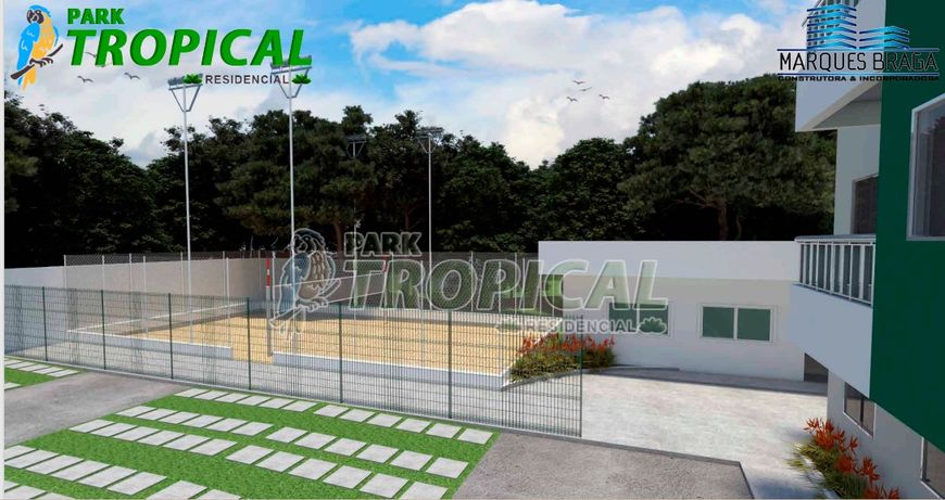 RESID. PARK TROPICAL - APTO C/ 2/4, SALA, BANHEIRO REVERSIVEL.-CÓDIGO:3197