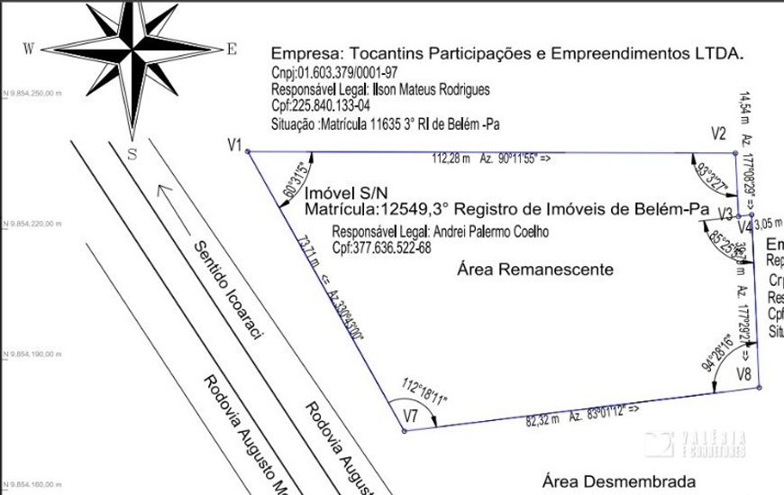 BELEM - Terreno Padrão - Castanheira