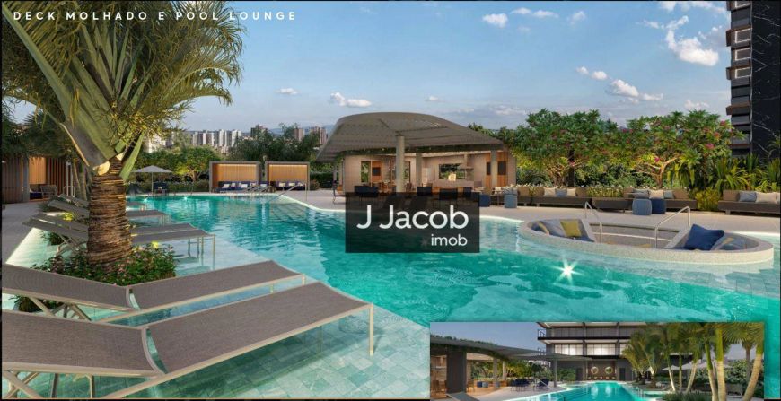 Vendo apt 2 quartos Duplex, 114 m² no Ed. Lux Design Quadra Concept - bairro Umarizal - Belém