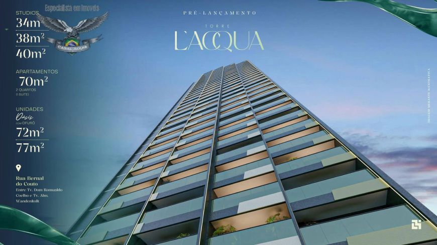 REPASSE LANÇAMENTO - TORRE L'ACQUA