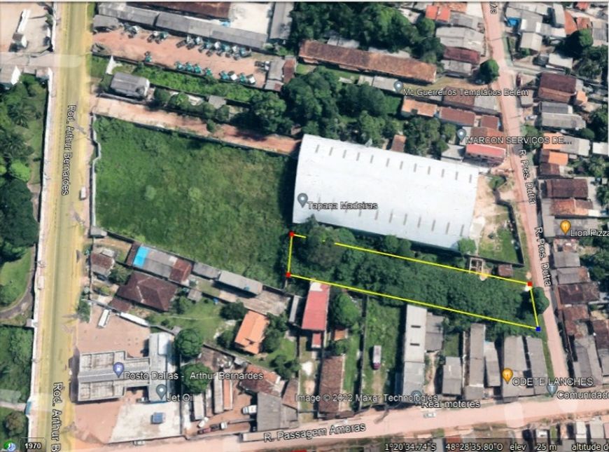 Vendo Terreno murado com 1.960m² no Tapanã