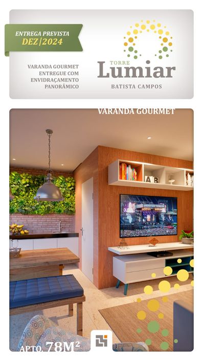 Apartamento para venda tem 106 metros quadrados com 3 quartos em Batista Campos - Belém - PA