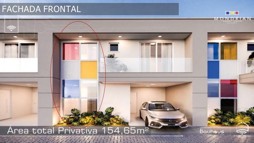 COND. MONDRIAN - CASAS DUPLEX 3 SUITES SENDO 1 C/ VARANDA, PISCINA- CÓDIGO:3169