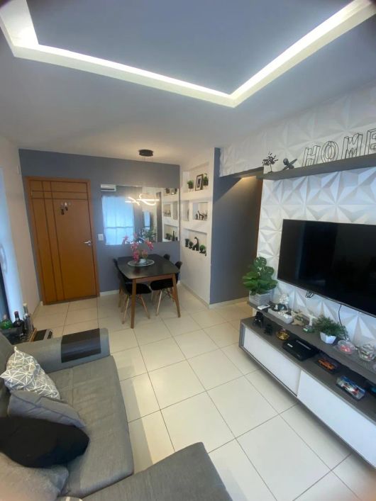 Apartamento a venda no Edifício Águas de Março - 2/4 - 1 suíte - 68m² - Marco