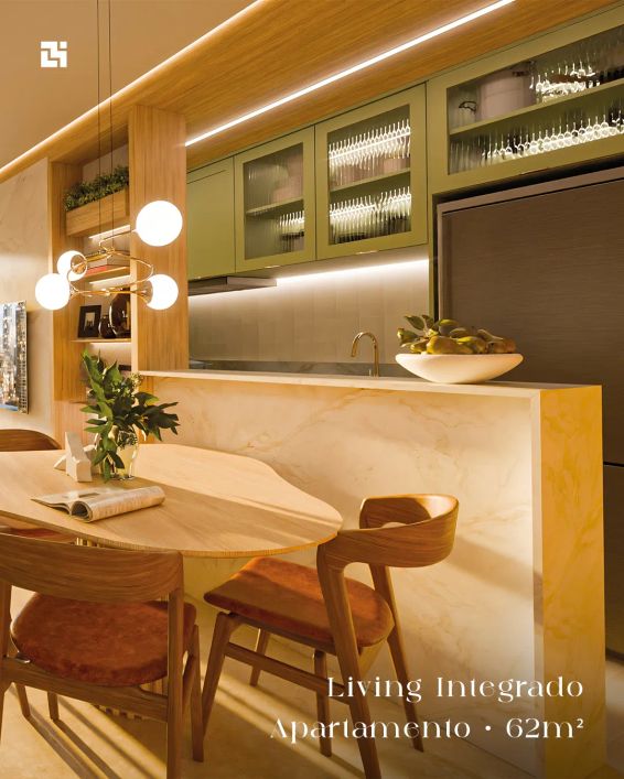 Apartamento para venda62m². 2 quartos.1 vaga Lançamento de condomínio em Batista Campos - Belém - PA
