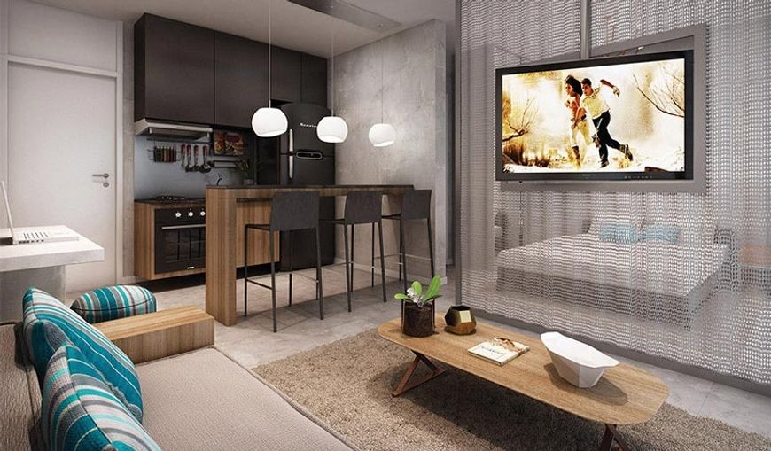 Residencial Alameda, Apartamento 56m2, 2 Dormitórios, 1 Vaga de Garagem, Varanda Gourmet, Área de La
