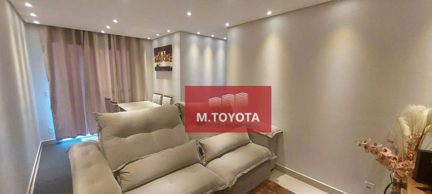 Apartamento totalmente mobiliado com 2 dormitórios à venda, 59 m² por R$ 550.000 - Picanço - Guarulh