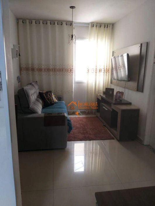Apartamento com 2 dormitórios à venda, 50 m² por R$ 255.000,00 - Jardim Cocaia - Guarulhos/SP