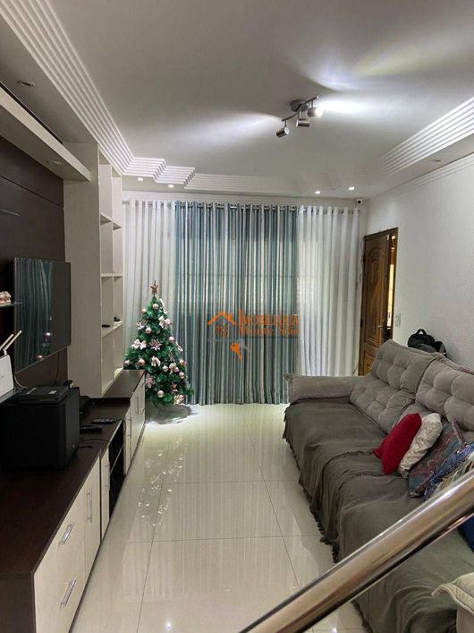 Sobrado com 3 dormitórios à venda, 228 m² por R$ 901.000,00 - Jardim Santa Clara - Guarulhos/SP