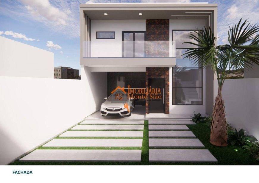 Sobrado com 3 dormitórios à venda, 135 m² por R$ 1.040.000,00 - Carmela 3 - Guarulhos/SP