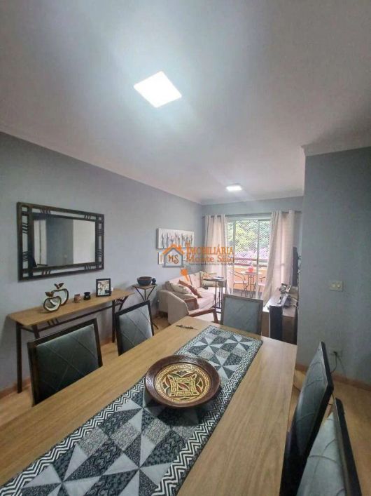 Apartamento com 3 dormitórios à venda, 76 m² por R$ 420.000,00 - Itapegica - Guarulhos/SP