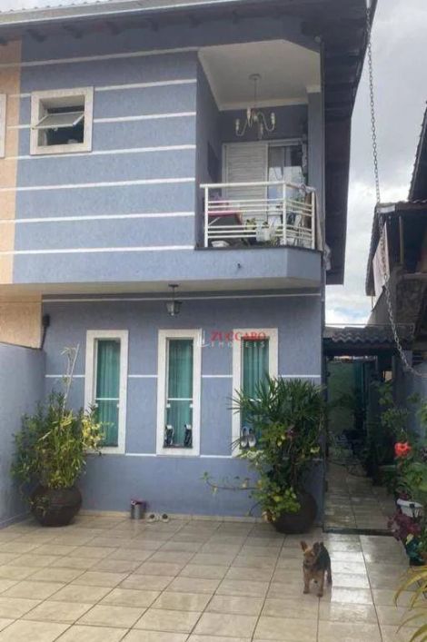 Sobrado com 3 dormitórios à venda, 125 m² por R$ 650.000,00 - Parque Continental II - Guarulhos/SP
