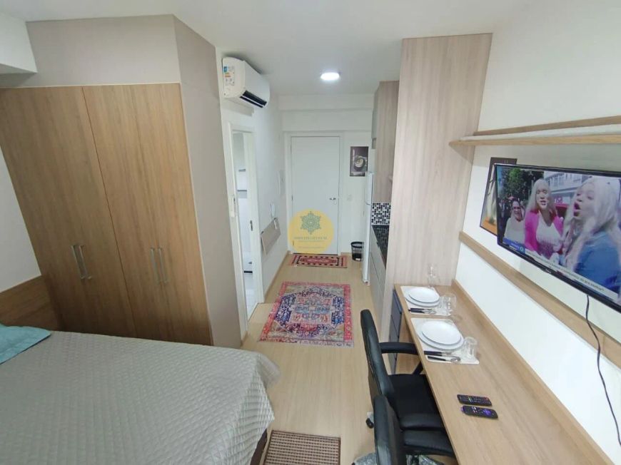 Apartamento studio mobiliado de 25m² em excelente localização na Consolação