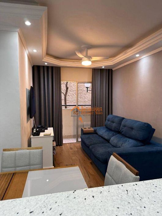 Apartamento com 3 dormitórios à venda, 64 m² por R$ 420.000,00 - Picanco - Guarulhos/SP