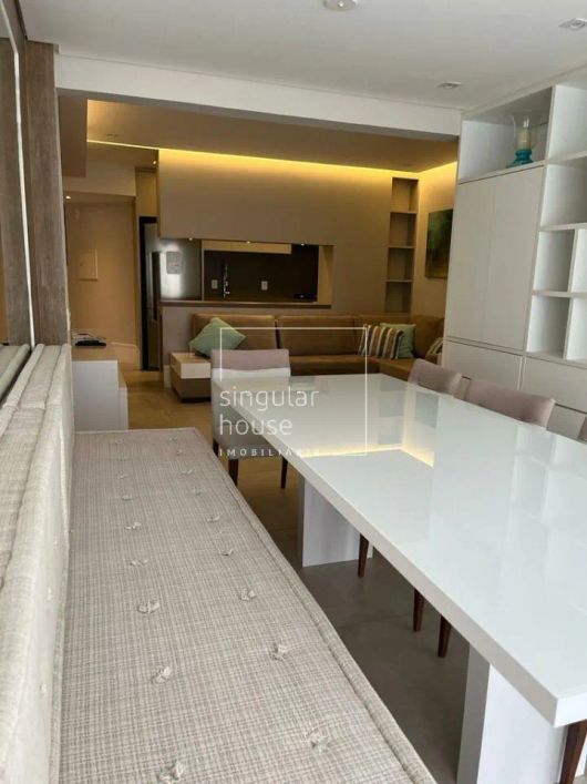 80 m² | 2 dormitórios | 2 vagas | Mobiliado