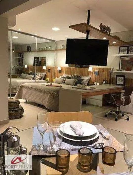 Apartamento com 1 dormitório para alugar, 36 m² por R$ 4.383,00/mês - Campo Belo - São Paulo/SP