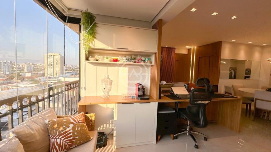 Apartamento para Venda em São Paulo, Chácara Califórnia, 2 dormitórios, 1 suíte, 2 banheiros, 3 vaga