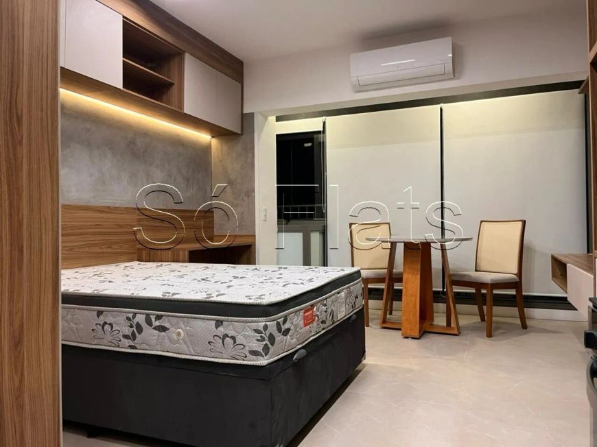 Apartamento novo 26m² sem vaga em Pinheiros.